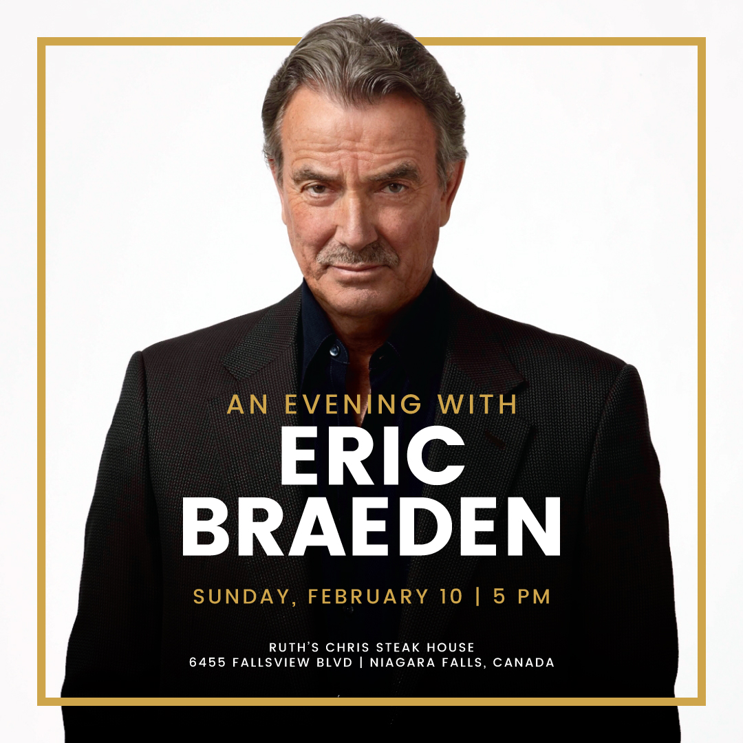 Evening with Eric Braeden Hotel Packages - fallsinfo
