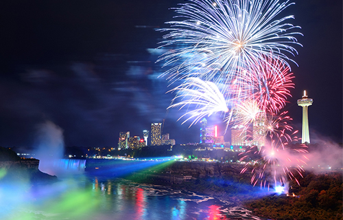 Winter Festival of Lights Hotel Packages - Ramada by Wyndham Niagara Falls Near the Falls