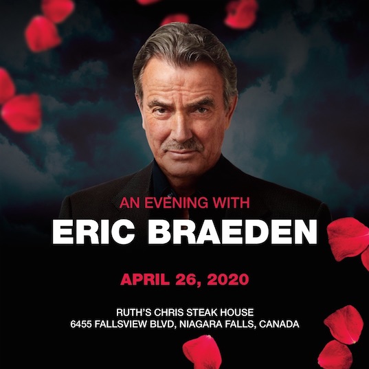 An Evening with Eric Braeden Hotel Packages - New Year’s Eve Niagara Falls