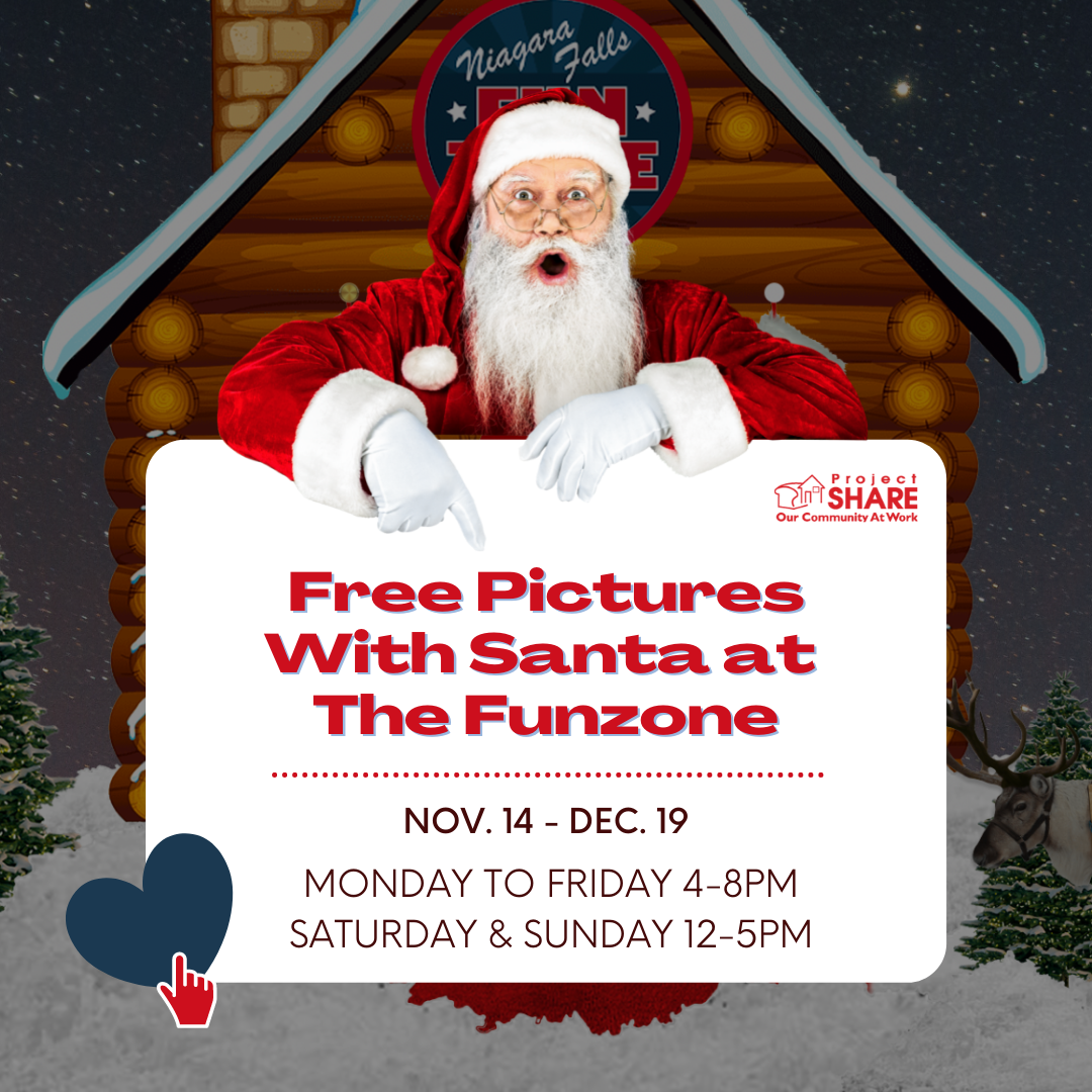 FREE Pictures with Santa Hotel Packages - Wyndham Garden Niagara Falls Fallsview