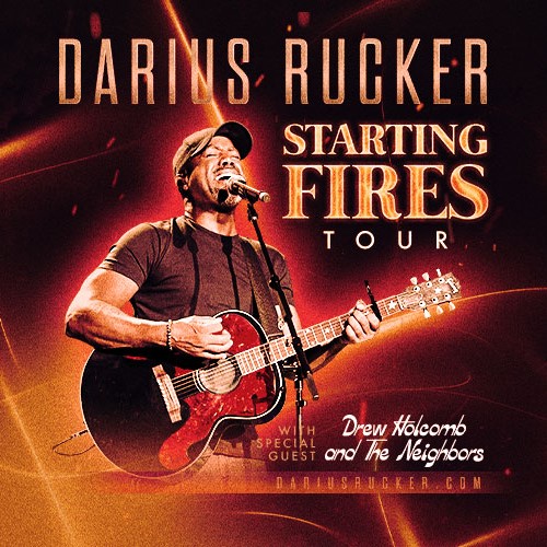 Darius Rucker Starting Fires Tour with special guests Drew Holcomb and The Neighbors Hotel Packages - Ramada by Wyndham Niagara Falls Near the Falls