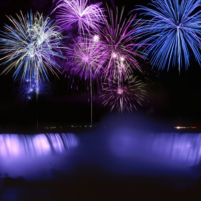 Fireworks over Niagara Falls Hotel Packages - Ramada by Wyndham Niagara Falls Near the Falls